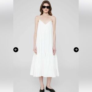Anine Bing Averie Dress - white - XS